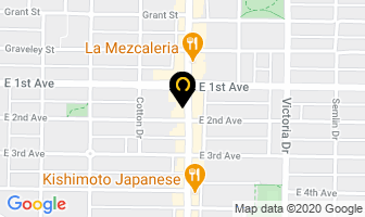 Flight Centre Commercial Drive in Toronto map