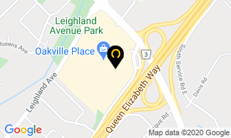 Flight Centre Oakville Place in Burlington map
