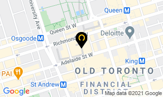Flight Centre Richmond & Adelaide in Orillia map