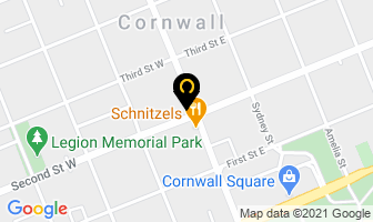 Flighthub in Cornwall map