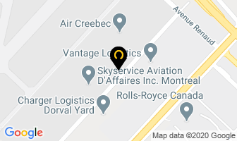 Flightsafety Canada Ltd in Dorval map