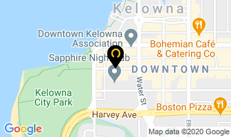 Flipside Entertainment in Kelowna map