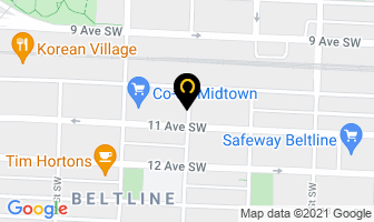 Flood & Co in Calgary map