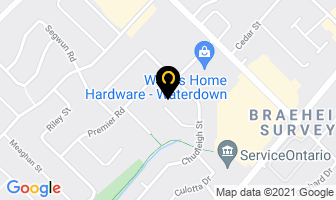 Floodgate Marketing Inc in Hamilton map