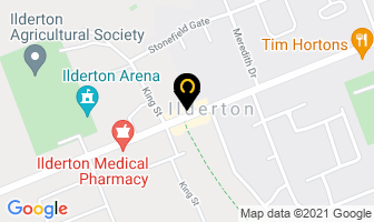 Floral Temptations in Ilderton map