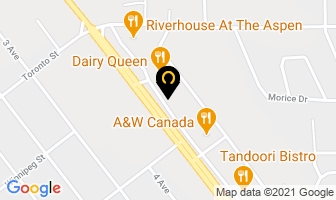 Florence Motel in Smithers map