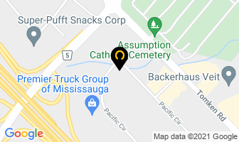 Floriad Canada Inc in Mississauga map