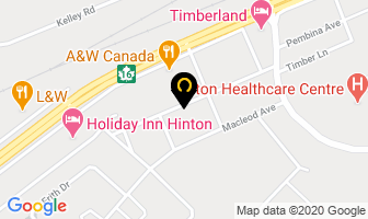 Florjie's Fill-Foods in Hinton map