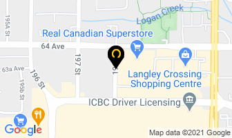 Flowers & Company in Langley map