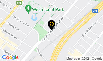 Fluency Center Montr&eacute;al in Westmount map