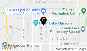 Foam Lake Pharmacy in Deer Lake map