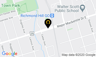 Focal Designs in Richmond Hill map