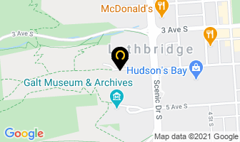 Focus Corporation in Lethbridge map