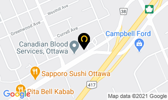 Focus Eye Centre in Guelph map