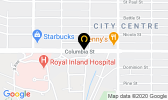 Focus On Health Physiotherapy in Kamloops map