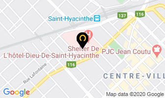 Fondation Aline Letendre in Saint-Hyacinthe map