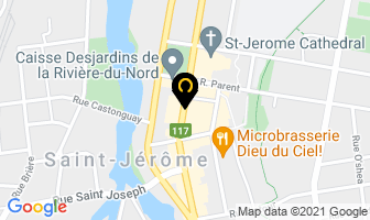 Fondation Godefroy-Laviolette Cit in Saint-Jérôme map