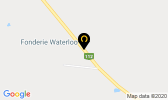 Fonderie Waterloo Inc in Shefford map