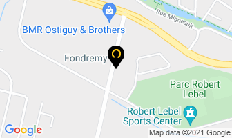 Fondremy Inc in Chambly map