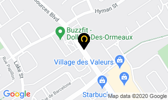 Fonds De Placement Immobilier Cominar in Dollard-des-Ormeaux map