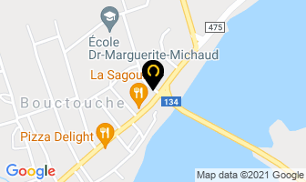 Fontaine Ronald Dr in Bouctouche map