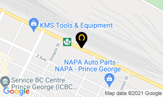 Fontana Financial Services in Prince George map