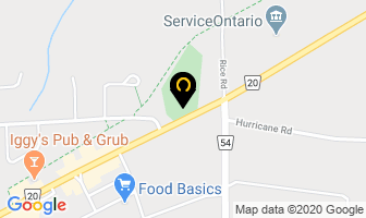 Fonthill Lions Club in Pelham map