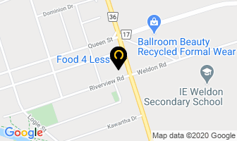 Food 4 Less in Lindsay map