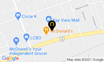 Food Basics in Magog map