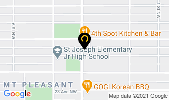 Food Fare K in Calgary map