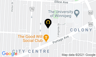 Food Systems Management in Winnipeg map