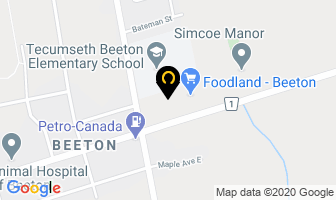 Foodland in Simcoe County map