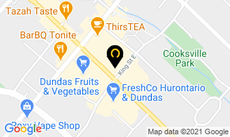 Foot And Back Clinic in Mississauga map