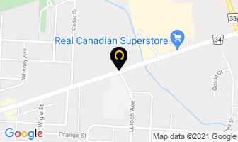 Foot Care Clinic in Leamington map