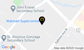 Foot Locker in Mississauga map