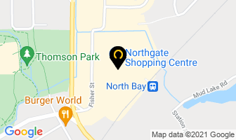 Foot Locker in North Bay map