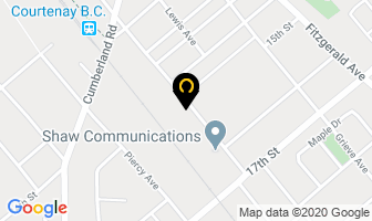 Footprints Security Patrol Inc in Courtenay map