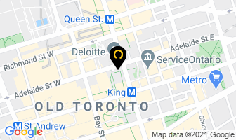 Foran Financial Institute in Orillia map