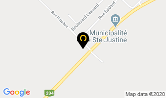 Ford Appalaches Inc in Sainte-justine map