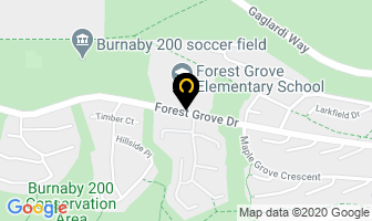 Forest Grove Community Childcare Program Society in Brant map