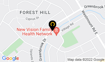 Forest Hill Family Dental in Kitchener map