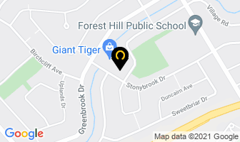 Forest Hill Hairstyling in Kitchener map