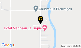 Foresterie C H B in La Tuque map