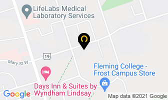 Forestview On Mary Retirement Home in Lindsay map