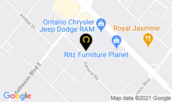 Form Build Supply Inc in Mississauga map