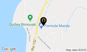Formule Subaru Inc in Rimouski map