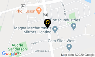 Forrest Power Insurance in Newmarket map