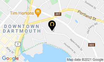 Forrestall Fine Arts Ltd in Dartmouth map