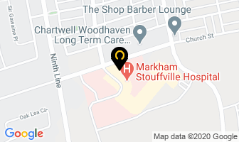 Forse Bertram A Dr in Markham map