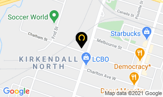 Forsythe Lubrication Associates Ltd in Hamilton map